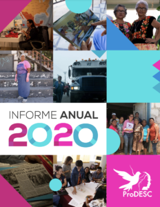 Informe Anual ProDESC 2020