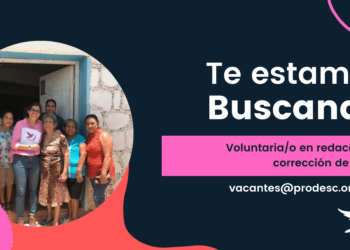 Persona voluntaria de Comunicación Estratégica (redacción y corrección de estilo)