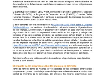 Evaluando la debida diligencia corporativa a través de una perspectiva de género en América Latina